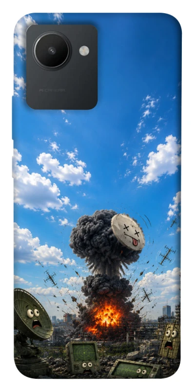 Чохол на Realme C30 Moscow never sleeps ver.6 фото 1 з 1