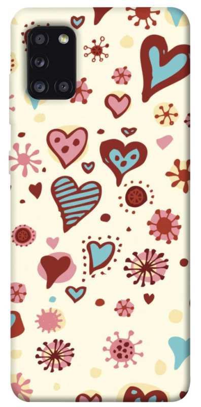 Чехол на Samsung Galaxy A31 Pretty hearts фото 1 из 1