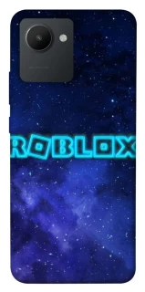 Чохол на Realme C30 Roblox Space Logo Blue фото 1 з 1