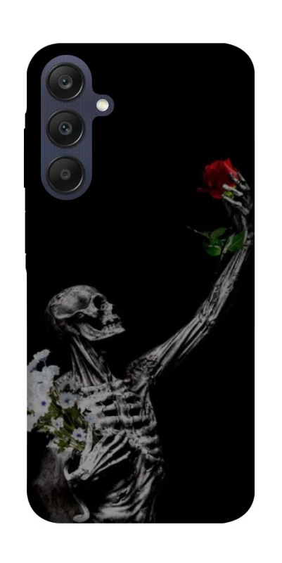 Чехол на Samsung Galaxy A25 5G Skeleton vs Rose фото 1 из 1