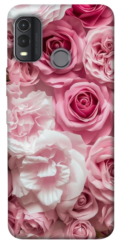 Чохол на Nokia G11 Plus Рожеві Квіти фото 1 з 1