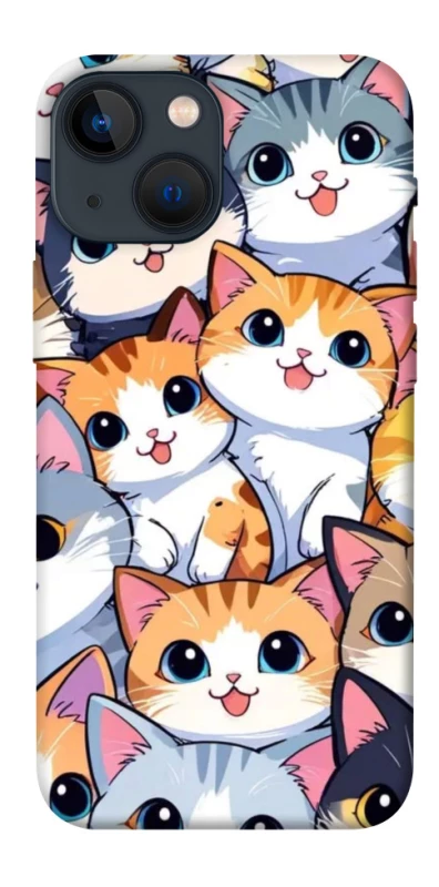 Чехол на Apple iPhone 13 mini (5.4") Cute Cat v2 фото 1 из 1