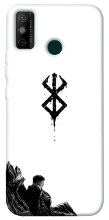 Чохол на TECNO Spark 6 Go berserk white фото 1 з 1