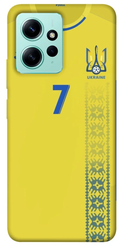 Чехол на Xiaomi Redmi Note 12 4G UA-Football ver.3 фото 1 из 1