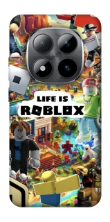 Чехол на Xiaomi Redmi Note 15 Pro 5G Life is Roblox фото 1 из 1