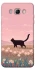 Чохол на Samsung J510F Galaxy J5 (2016) cat on a field фото 1 з 1