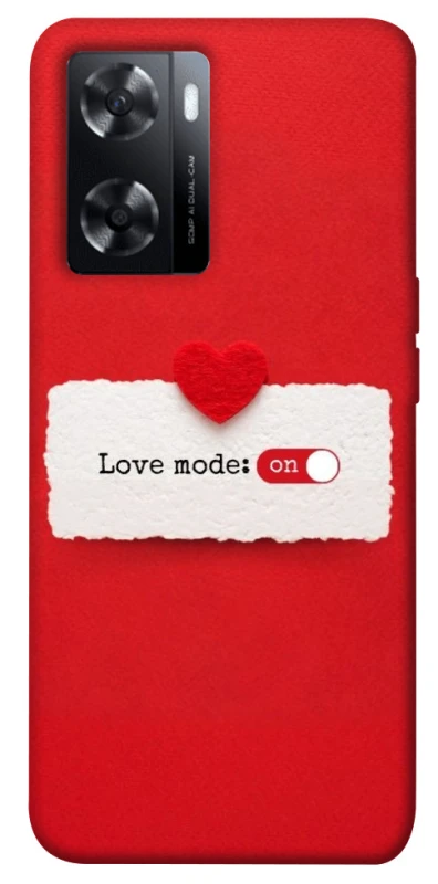 Чохол на Oppo A57s Love Mode ON фото 1 з 1