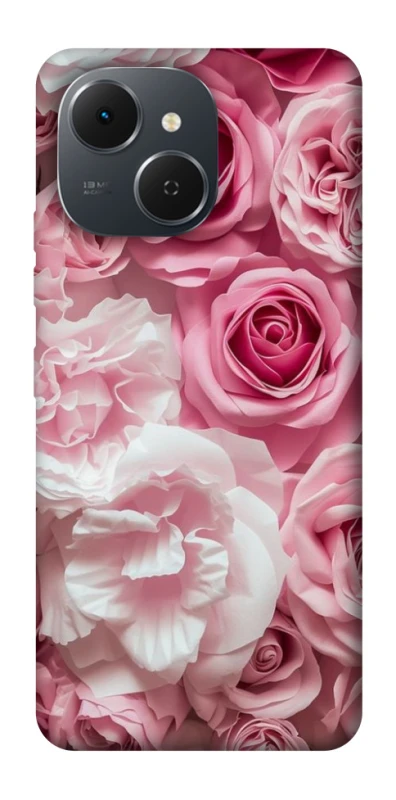 Чохол на TECNO Spark 40C Рожеві Квіти фото 1 з 1