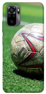 Чехол на Xiaomi Redmi Note 10 / Note 10s Мяч на газоне фото 1 из 1