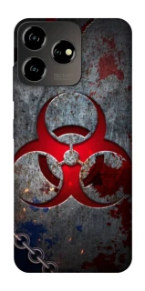 Чехол на ZTE Blade V50 Design 4G Радиация v3 фото 1 из 1