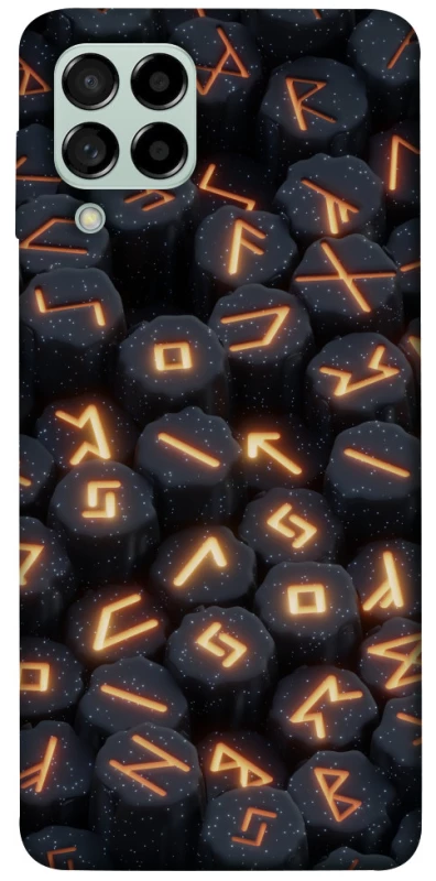 Чехол на Samsung Galaxy M53 5G Огненые руны фото 1 из 1