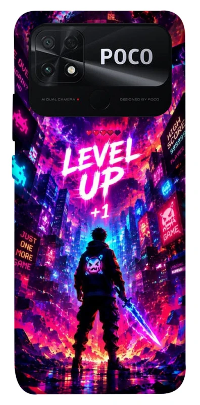Чехол на Xiaomi Poco C40 Level UP фото 1 из 1