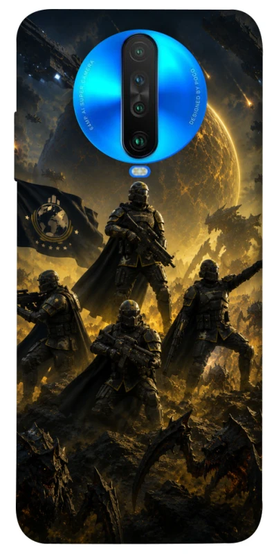 Чохол на Xiaomi Poco X2 HELLDIVERS ver.2 фото 1 з 1