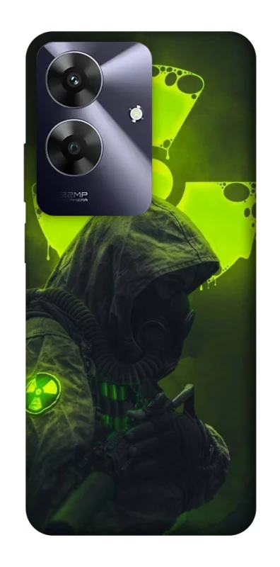 Чехол на Realme Note 60 Радиация v5 фото 1 из 1