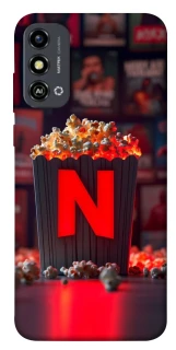 Чохол на ZTE Blade A53 Netflix and popcorn фото 1 з 1
