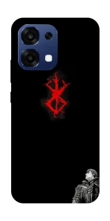 Чохол на Oppo A6 Pro 4G/5G berserk black фото 1 з 2