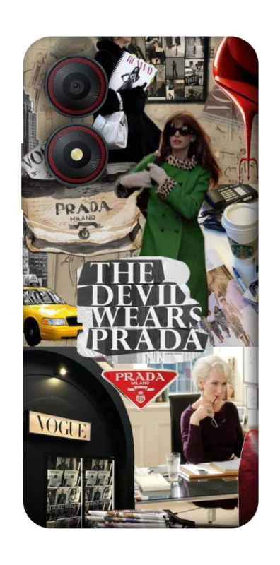 Чохол на ZTE Blade A34 4G Fashion collage ver.14 фото 1 з 1