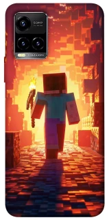 Чехол на Vivo Y21 / Y33s Minecraft adventure фото 1 из 1