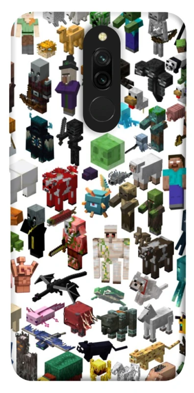 Чохол на Xiaomi Redmi 8 Minecraft v4 фото 1 з 1