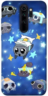 Чехол на Xiaomi Redmi Note 8 Pro Pebble kitten stars фото 1 из 1