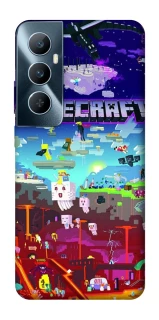 Чехол на Realme C65 4G Minecraft world фото 1 из 1
