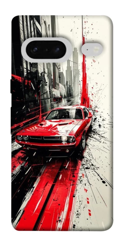 Чехол на Google Pixel 7 Painted Mustang фото 1 из 1