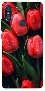 Чохол на Xiaomi Redmi Note 5 Pro / Note 5 (AI Dual Camera) Червоні тюльпани фото 1 Чохол на Xiaomi Redmi Note 5 Pro / Note 5 (AI Dual Camera) Червоні тюльпани фото 1 з 1