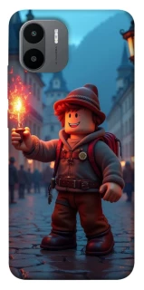 Чохол на Xiaomi Redmi A1+ / Poco C50 / A2+ Roblox Fire Logo Blue Flames фото 1 з 1