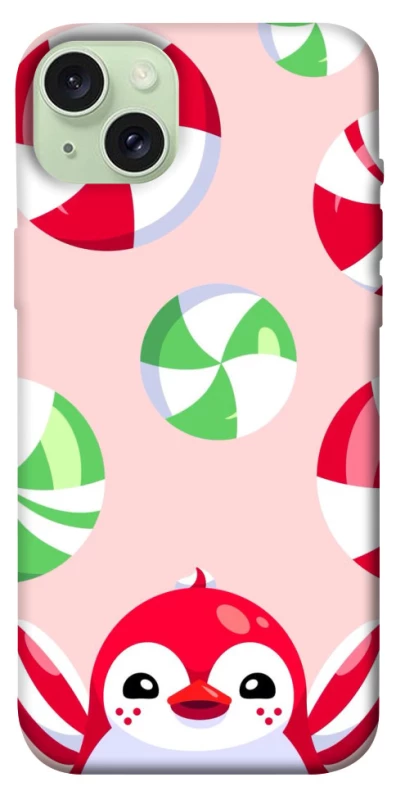 Чехол на Apple iPhone 15 Plus (6.7") Adopt Me Peppermint Penguin фото 1 из 1
