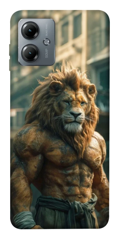 Чохол на Motorola Moto G14 Лев фото 1 з 1