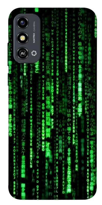 Чохол на ZTE Blade A53 Matrix Code фото 1 з 1