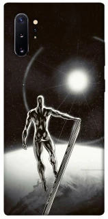 Чохол на Samsung Galaxy Note 10 Plus Срібний серфер фото 1 з 1