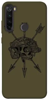 Чохол на Xiaomi Redmi Note 8T Mil skull фото 1 з 1