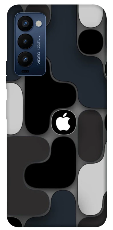 Чехол на TECNO Camon 18 Apple logo ver.8 фото 1 из 1