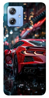 Чехол на Motorola Moto G84 Red sports car фото 1 из 1