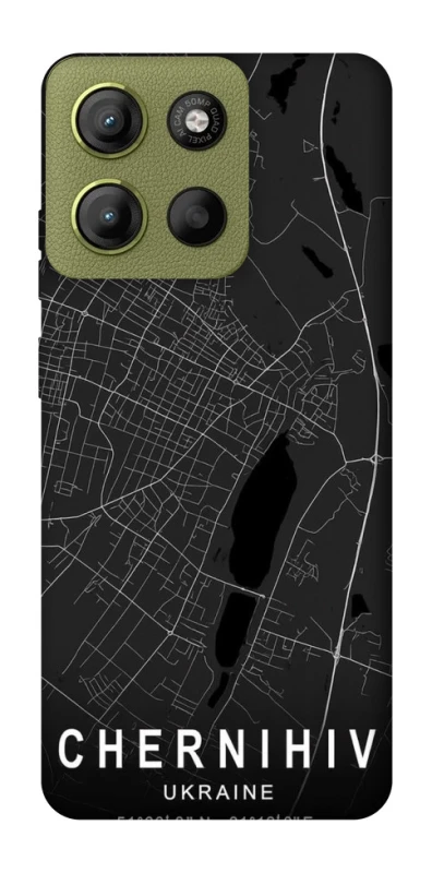 Чохол на Motorola Moto G15 4G Chernihiv map фото 1 з 1