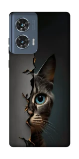 Чехол на Motorola Edge 50 Кот-подглядыватель v2 фото 1 из 1