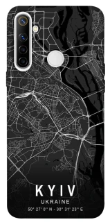 Чохол на Realme 6i Kyiv map фото 1 з 1