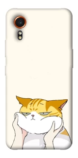 Чохол на Samsung Galaxy Xcover7 Cat bun фото 1 Чохол на Samsung Galaxy Xcover7 Cat bun фото 1 з 1