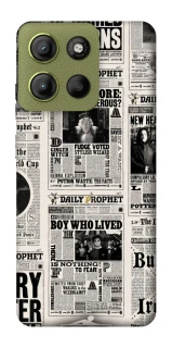 Чохол на Motorola Moto G15 4G Harry Potter newspaper фото 1 з 1
