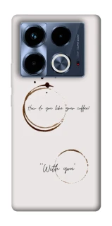 Чохол на Infinix Note 40 4G Coffee with you фото 1 з 1