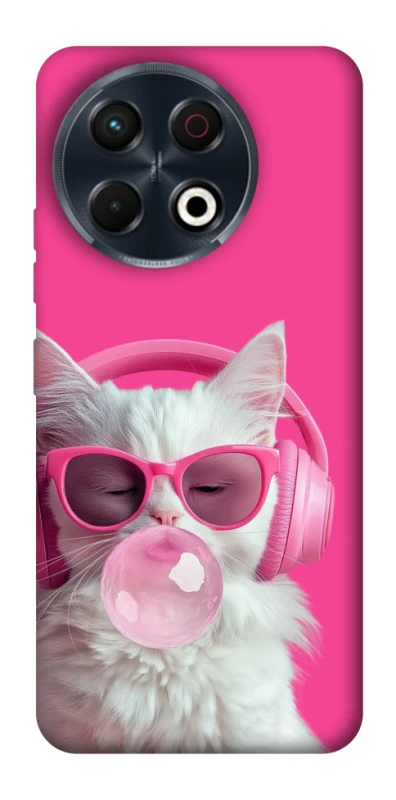 Чохол на TECNO Spark 30 Pro (KL7) Pink kitty фото 1 з 1