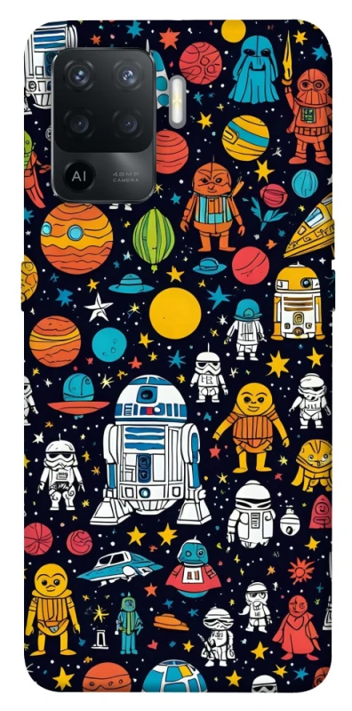 Чохол на Oppo Reno 5 Lite Star Wars background ver.2 фото 1 з 1