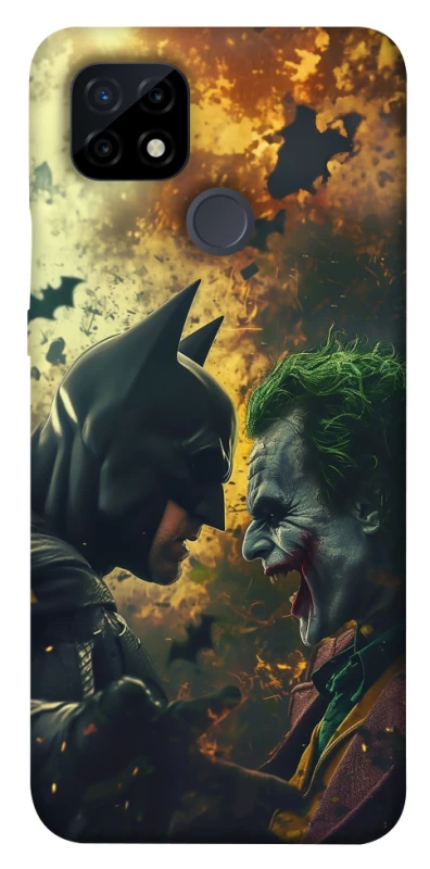 Чехол на Realme C21 Batman and the Joker фото 1 из 1