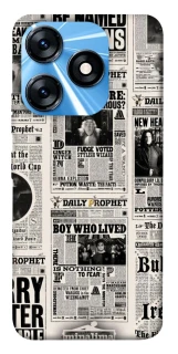 Чехол на TECNO Spark 10 Harry Potter newspaper фото 1 из 1