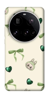 Чехол на Xiaomi 15 Ultra Labubu Green Heart фото 1 из 1