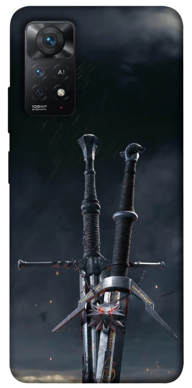 Чохол на Xiaomi Redmi Note 11 Pro 4G/5G Мечі Ведьмака фото 1 з 1