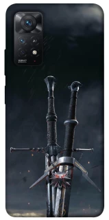 Чехол на Xiaomi Redmi Note 12 Pro 4G Мечи Ведьмака фото 1 из 1