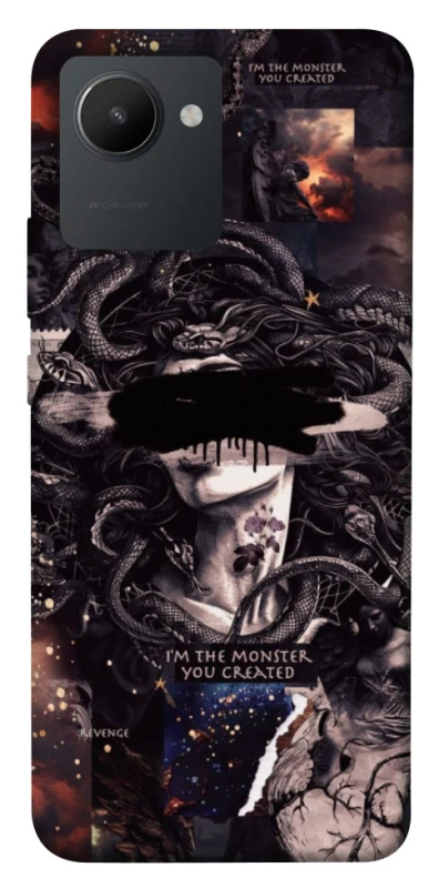 Чехол на Realme C30 Monster you created фото 1 из 1