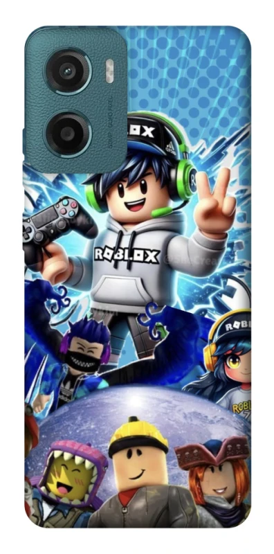 Чехол на Motorola Moto G06 Roblox collage ver.3 фото 1 из 1